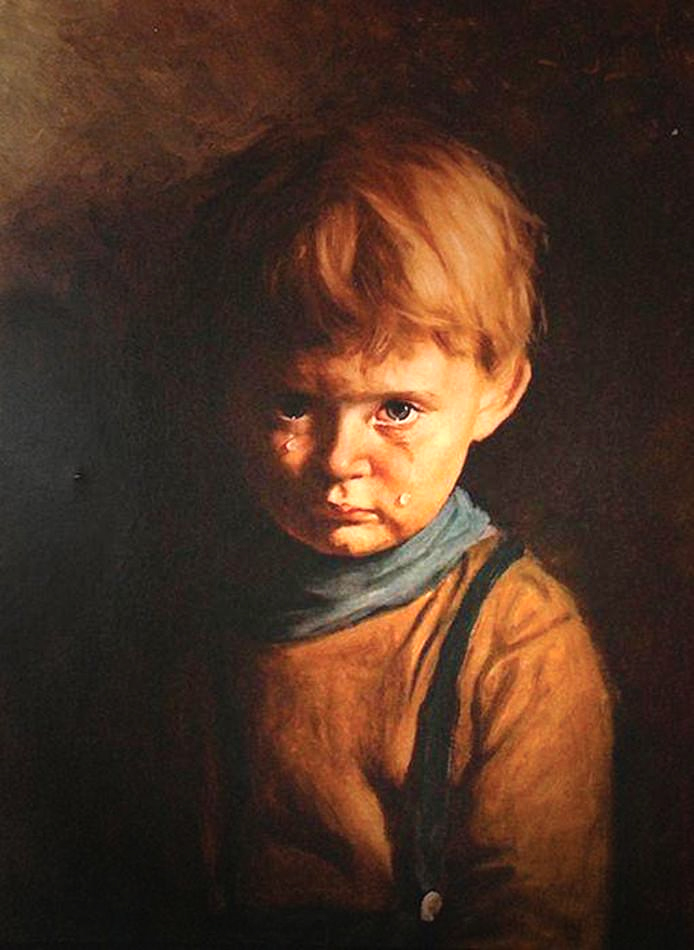 Проклятия картин-убийц - "Плачущий мальчик"